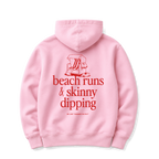 Running Club Sylt Ladies Hoodie – Soft Pink