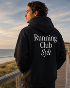 Running Club Sylt - Premium Hoodie Schwarz