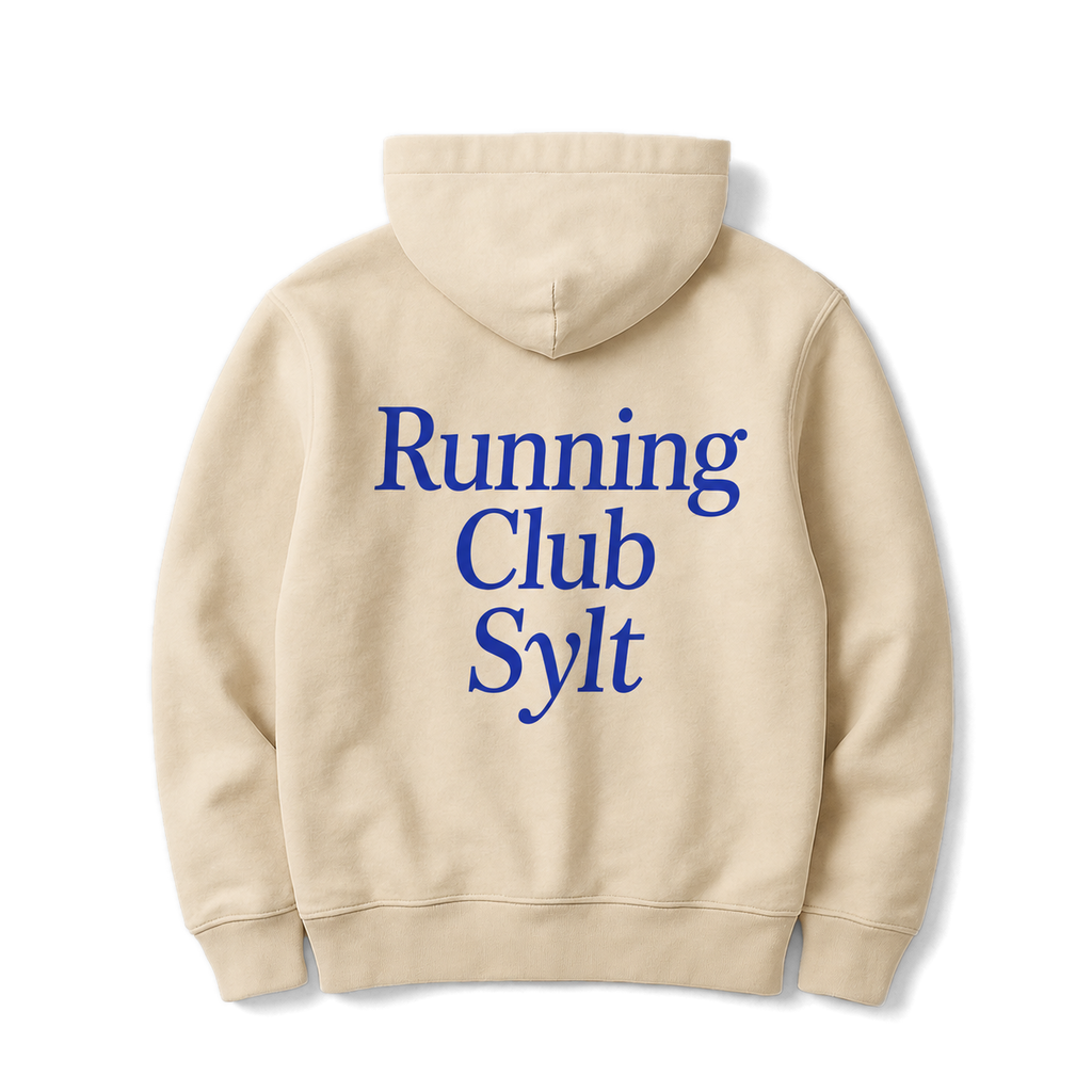 Running Club Sylt - Premium Hoodie Sand