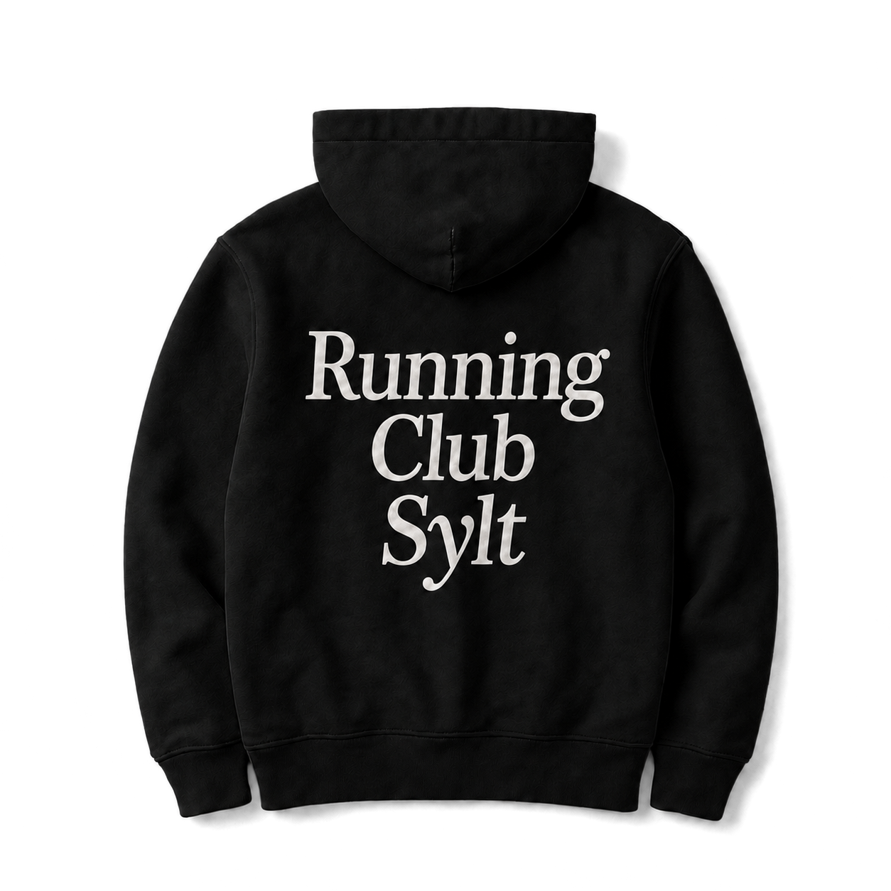 Running Club Sylt - Premium Hoodie Schwarz
